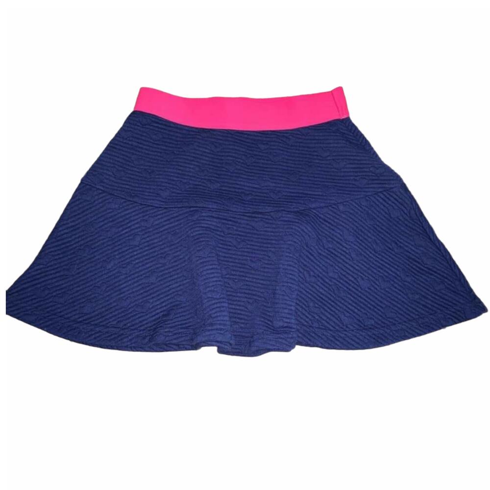 2 FOR $5 SALE Girl's Pink/Navy Skater Skirt Size Large